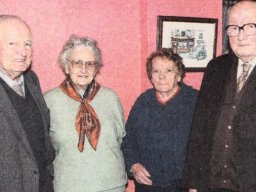 Michael and Babie Nagle with Mary and Denis O Brien 